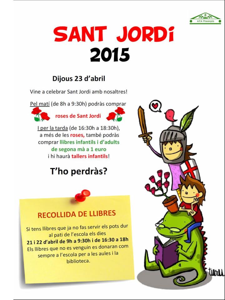 Sant Jordi 2015